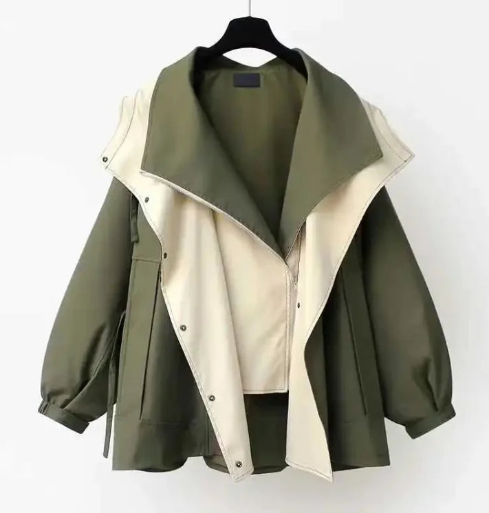 Women's Fashion Casual Trench Coat