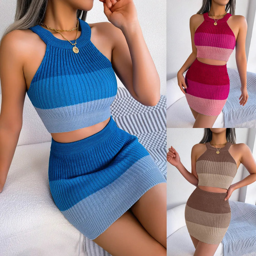 Women's Fashion Personalized Hip Skirt Suit